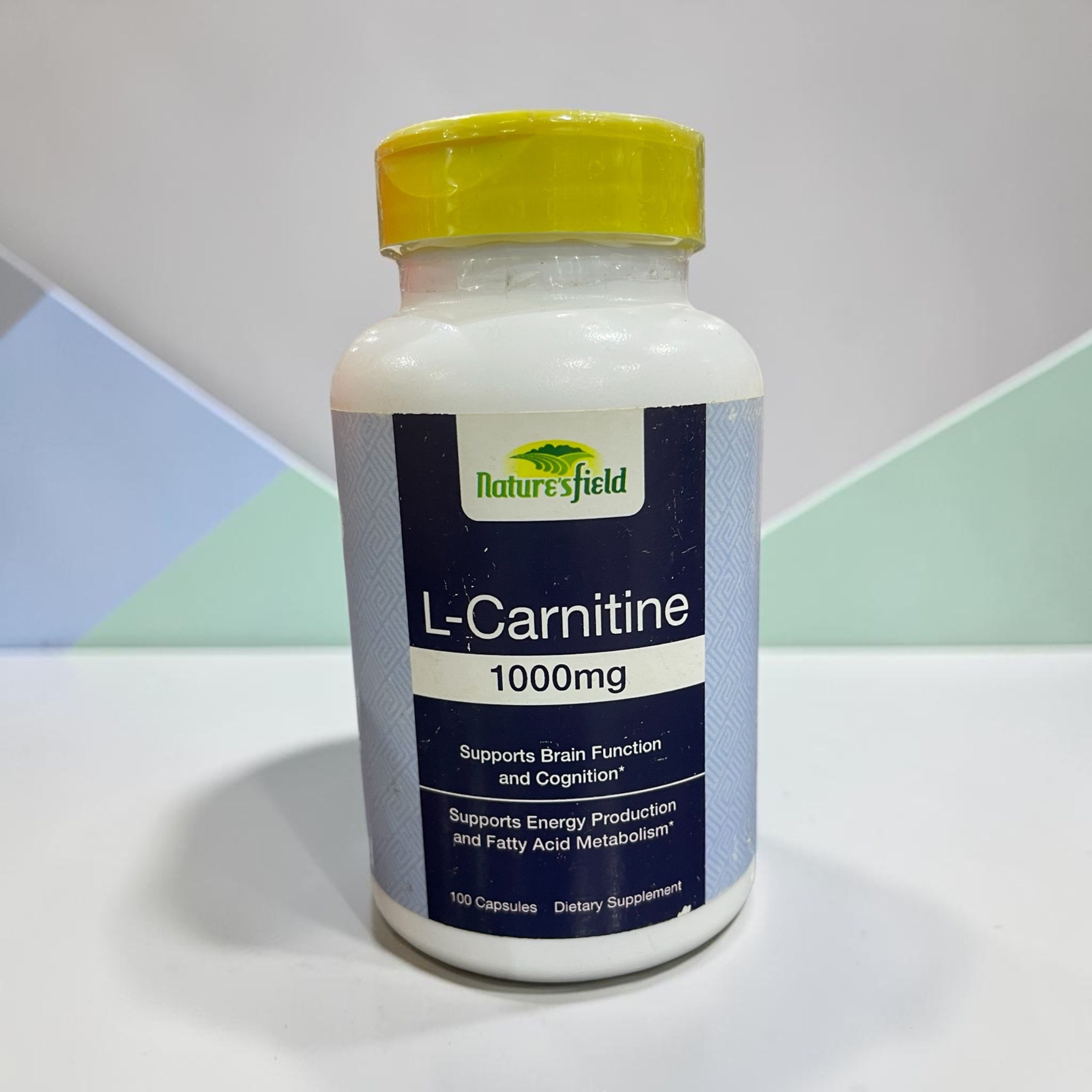 NATURE’S FIELD L-CARNITINE 1000MG CAPS X100